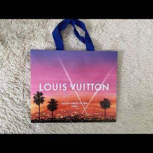 LV perfume shopping bag